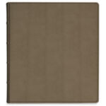 album do wklejania zdjęć, klasyczny | skóra galanteryjna | matowy brąz