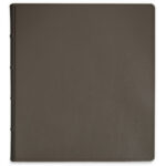 album do wklejania zdjęć, klasyczny | skóra galanteryjna | brązowy ziemisty
