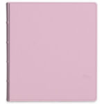 album do wklejania zdjęć, klasyczny | skóra galanteryjna | pastelowy róż