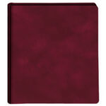 album do wklejania zdjęć, klasyczny | welur | bordowy