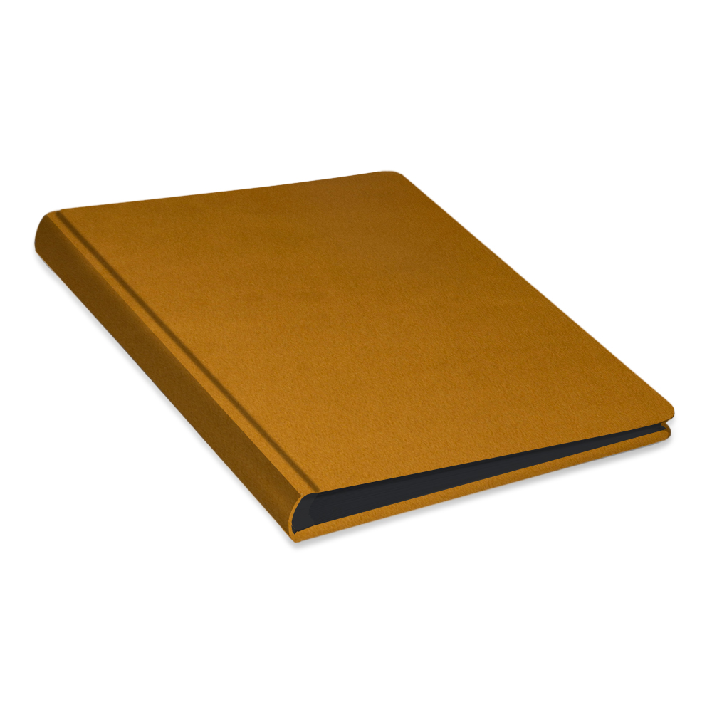 album do wklejania zdjęć, klasyczny | aksamit | miodowo-musztardowy