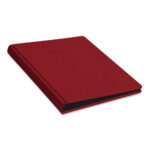 album do wklejania zdjęć, klasyczny | płótno | czerwień retro