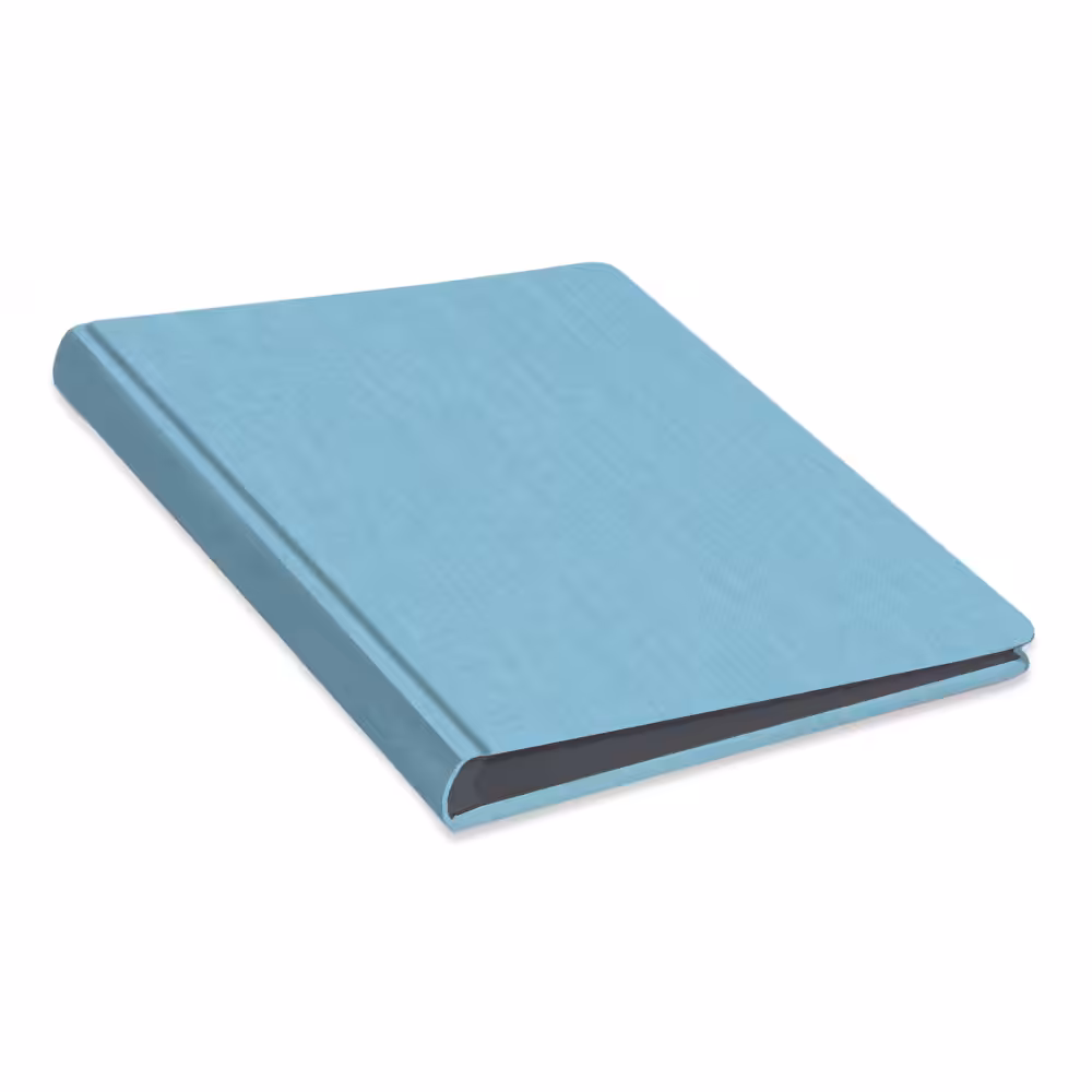 album do wklejania zdjęć, klasyczny | płótno | błękit letni