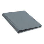 album do wklejania zdjęć, klasyczny | skóra galanteryjna | szary błękitny