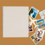 album do wklejania zdjęć, klasyczny | skóra galanteryjna | kość słoniowa