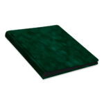 album do wklejania zdjęć, klasyczny | welur | butelkowa zieleń