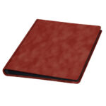 album do wklejania zdjęć, klasyczny | welur | ceglasty
