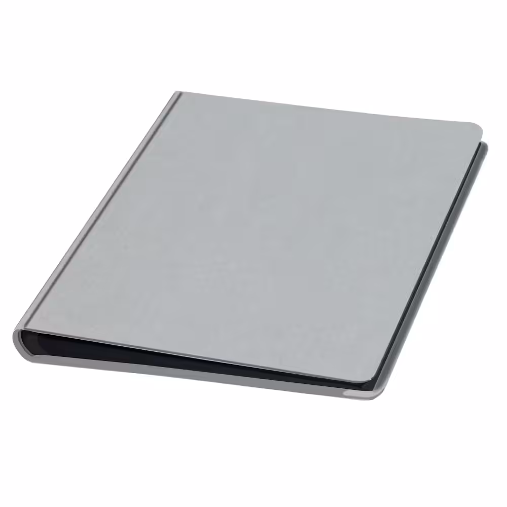 album do wklejania zdjęć, klasyczny | płótno | szary elegancki