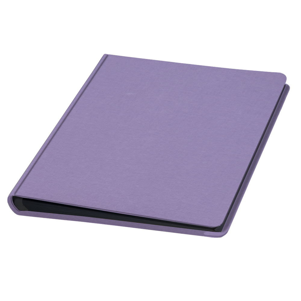 album do wklejania zdjęć, klasyczny | płótno | pastelowa lawenda