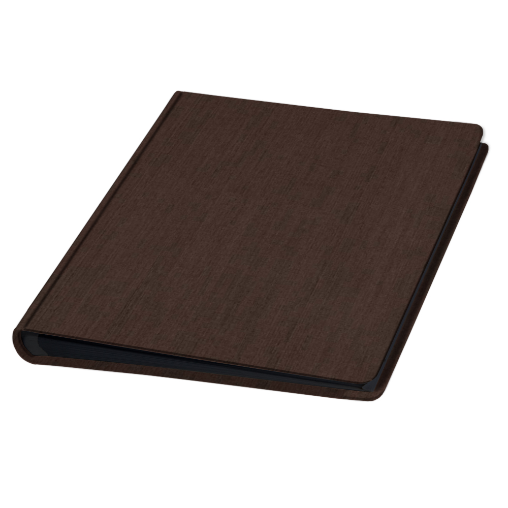 album do wklejania zdjęć, klasyczny | okładzina | czekoladowy welwet