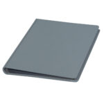 album do wklejania zdjęć, klasyczny | skóra galanteryjna | szary błękitny
