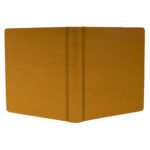 album do wklejania zdjęć, klasyczny | aksamit | miodowo-musztardowy