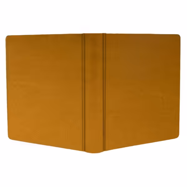 album do wklejania zdjęć, klasyczny | aksamit | miodowo-musztardowy