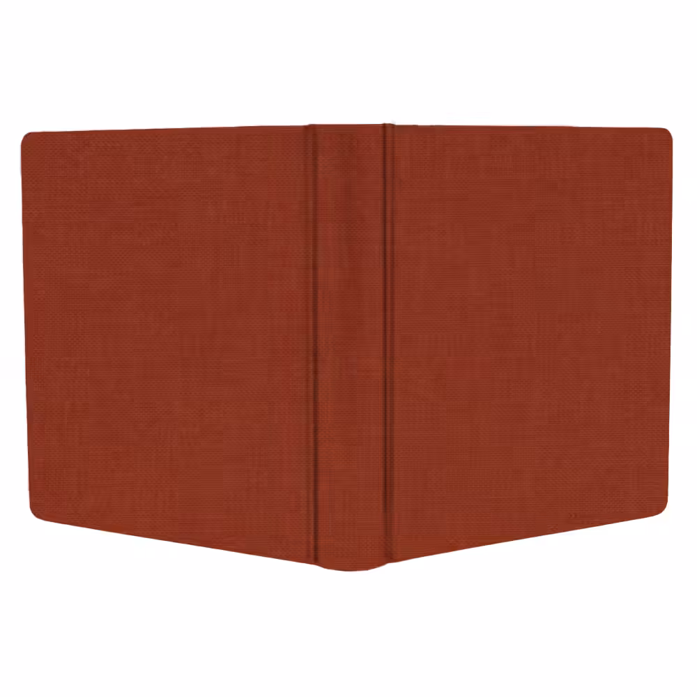 album do wklejania zdjęć, klasyczny | płótno | ceglany