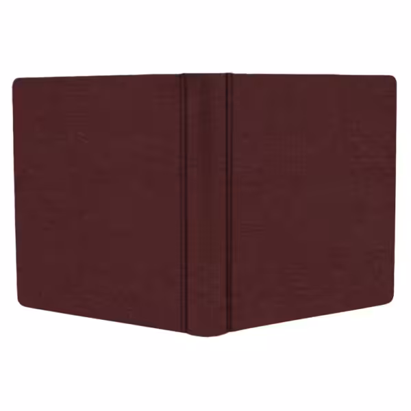 album do wklejania zdjęć, klasyczny | płótno | bordowo-brązowy