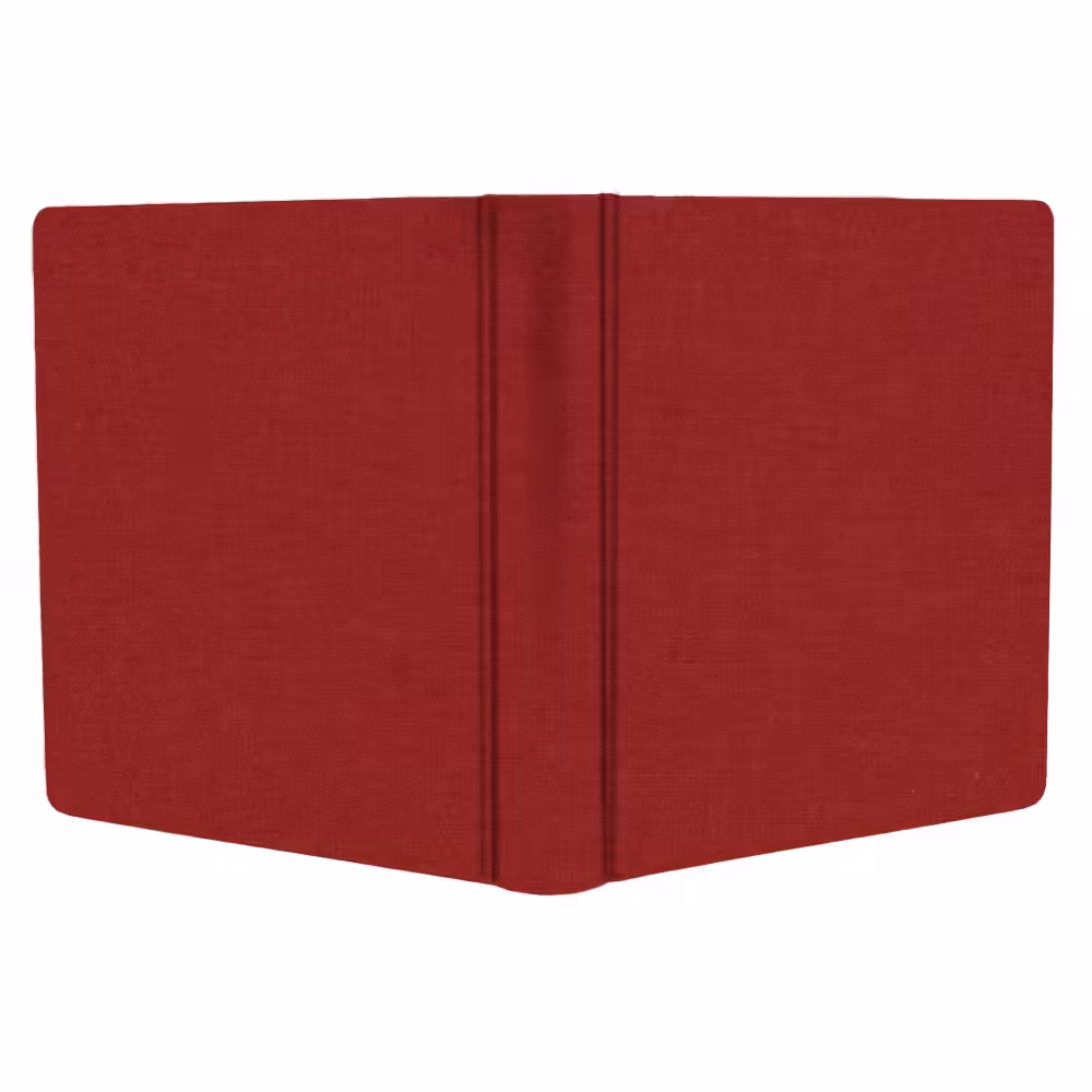 album do wklejania zdjęć, klasyczny | płótno | czerwień retro