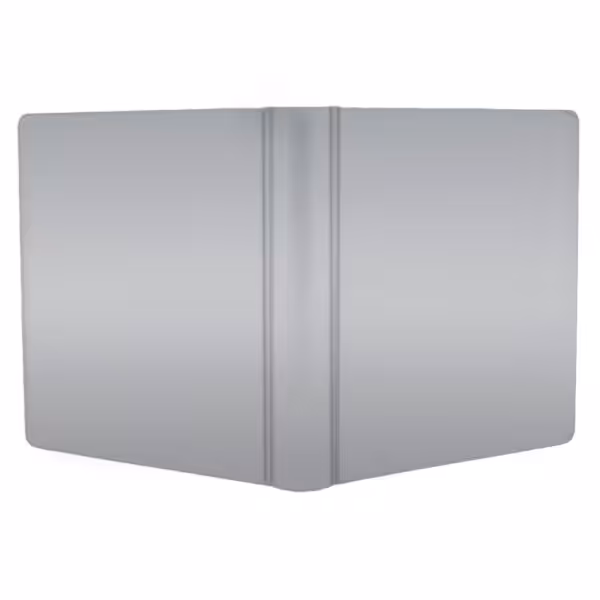 album do wklejania zdjęć, klasyczny | aksamit | gołębi szary