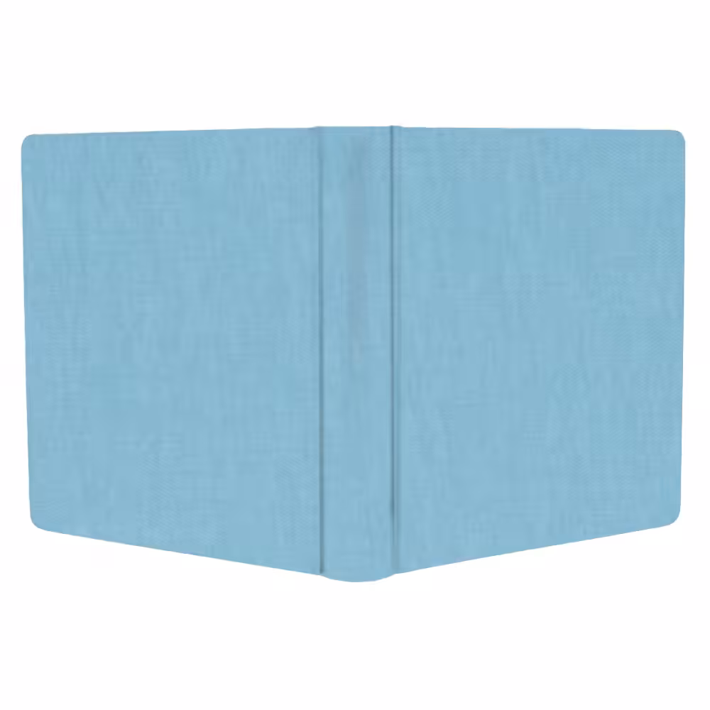 album do wklejania zdjęć, klasyczny | płótno | błękit letni