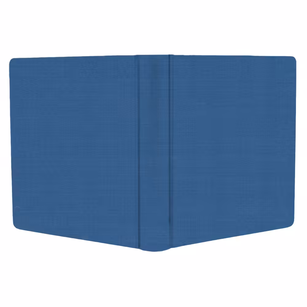 album do wklejania zdjęć, klasyczny | płótno | niebieski chabrowy