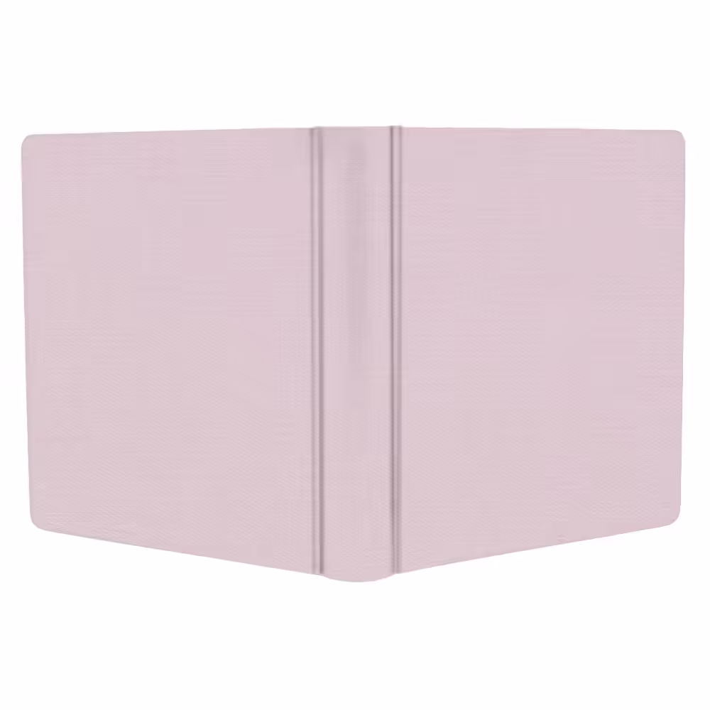 album do wklejania zdjęć, klasyczny | płótno | pastelowy róż