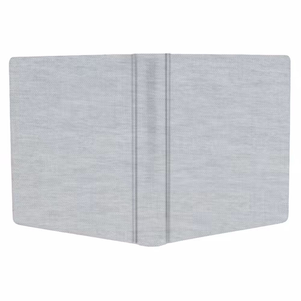 album do wklejania zdjęć, klasyczny | płótno | popielaty len