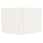 album do wklejania zdjęć, klasyczny | skóra galanteryjna | kremowa biel