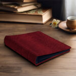 album do wklejania zdjęć, klasyczny | skóra galanteryjna | czerwona skóra węża