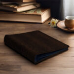 album do wklejania zdjęć, klasyczny | skóra galanteryjna | brązowa skóra węża