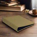 album do wklejania zdjęć, klasyczny | skóra galanteryjna | złoty luksusowy