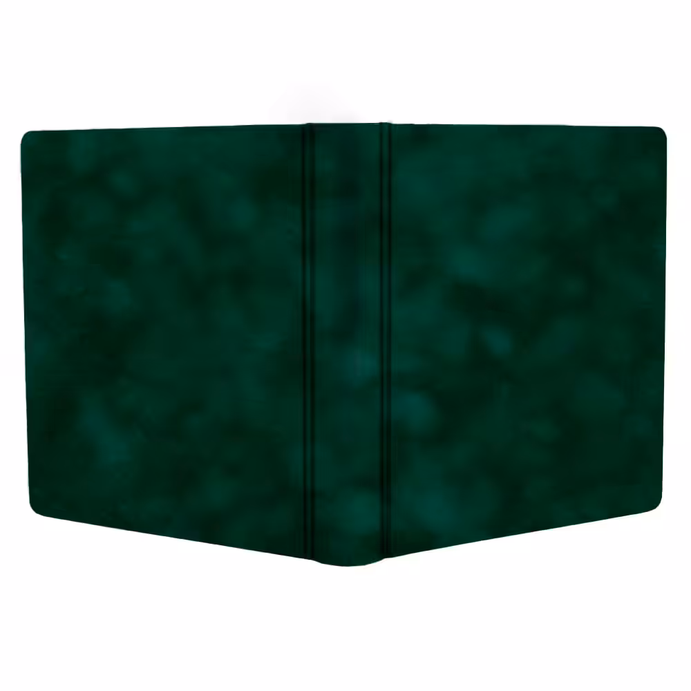 album do wklejania zdjęć, klasyczny | welur | butelkowa zieleń