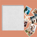 album do wklejania zdjęć, klasyczny | okładzina | Śnieżna biel