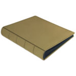 album do wklejania zdjęć, klasyczny | skóra galanteryjna | złoty luksusowy