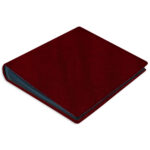 album do wklejania zdjęć, klasyczny | skóra galanteryjna | ciemnokasztanowy