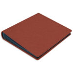 album do wklejania zdjęć, klasyczny | skóra galanteryjna | rudy brąz