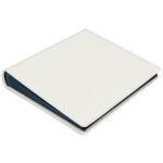 album do wklejania zdjęć, klasyczny | skóra galanteryjna | Śmietankowa biel