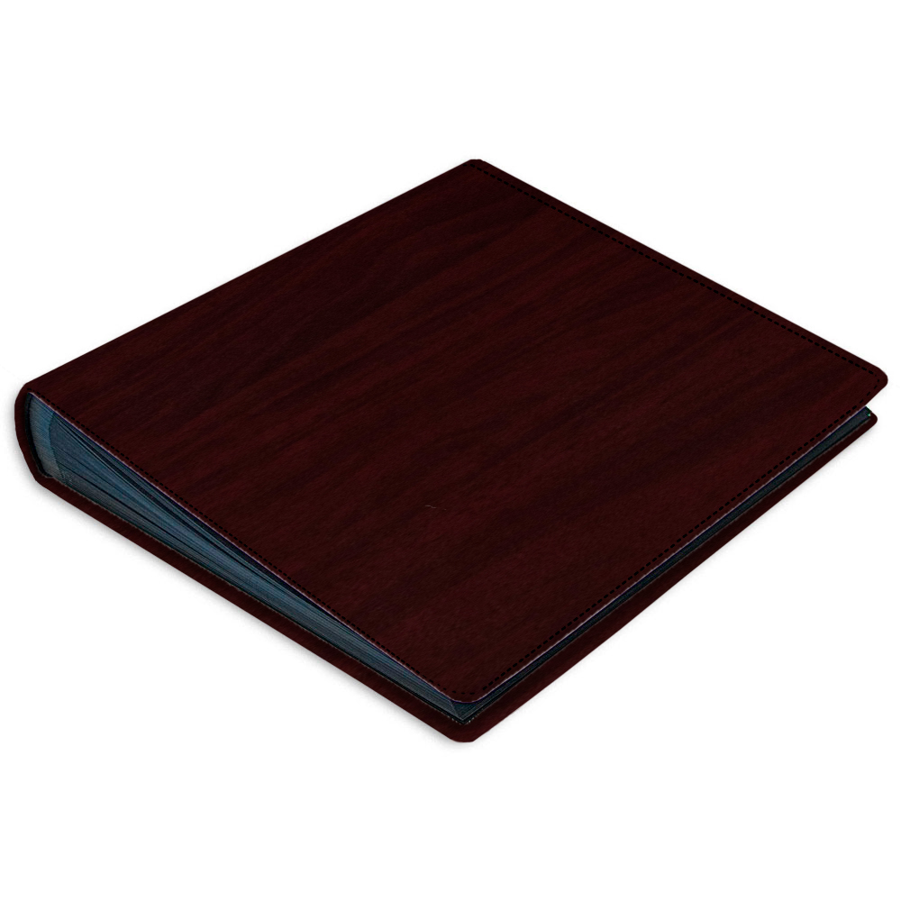 album do wklejania zdjęć, klasyczny | skóra galanteryjna | palisander