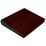 album do wklejania zdjęć, klasyczny | skóra galanteryjna | ciemny brąz