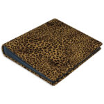 album do wklejania zdjęć, klasyczny | skóra galanteryjna | w panterkę