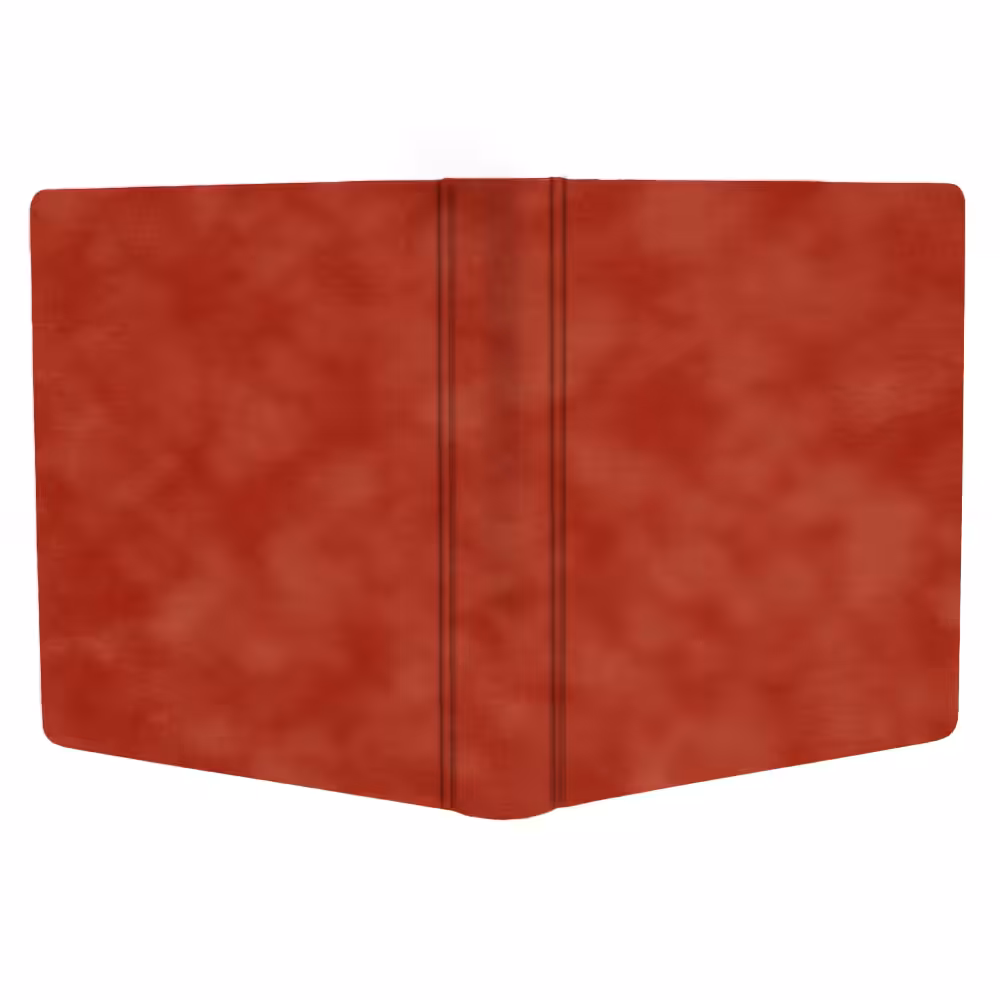 album do wklejania zdjęć, klasyczny | welur | ceglasty