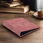 album do wklejania zdjęć, klasyczny | welur | pudrowa róż