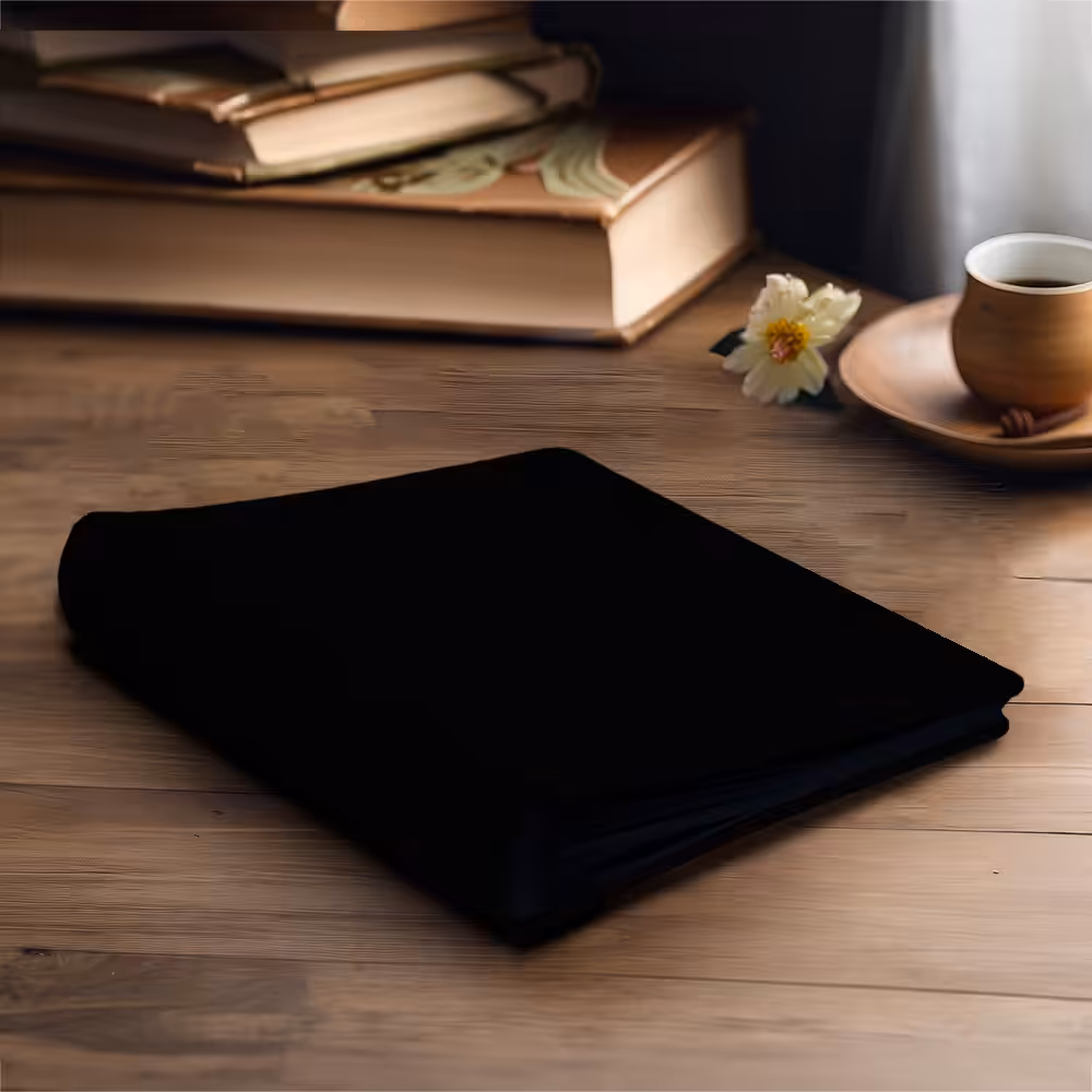 album do wklejania zdjęć, klasyczny | płótno | głęboka czerń