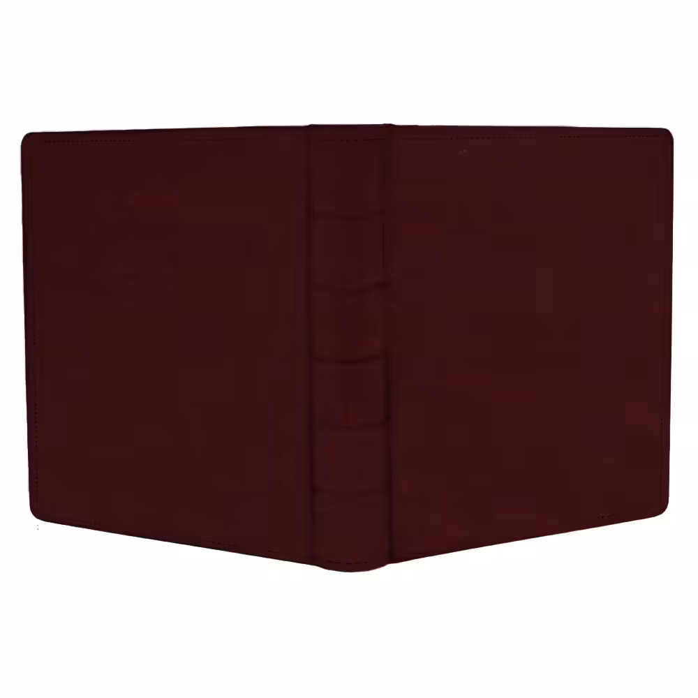 album do wklejania zdjęć, klasyczny | skóra galanteryjna | bordo