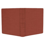 album do wklejania zdjęć, klasyczny | skóra galanteryjna | rudy brąz