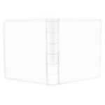 album do wklejania zdjęć, klasyczny | skóra galanteryjna | czysty biały