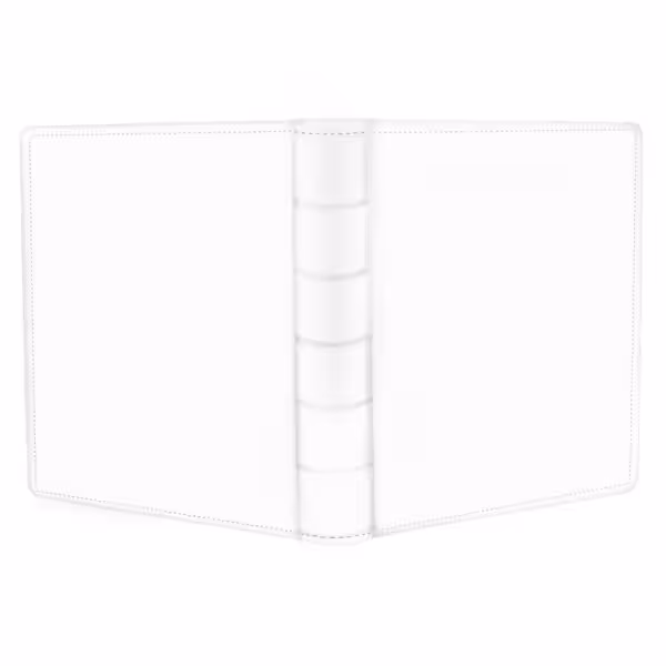 album do wklejania zdjęć, klasyczny | skóra galanteryjna | czysty biały