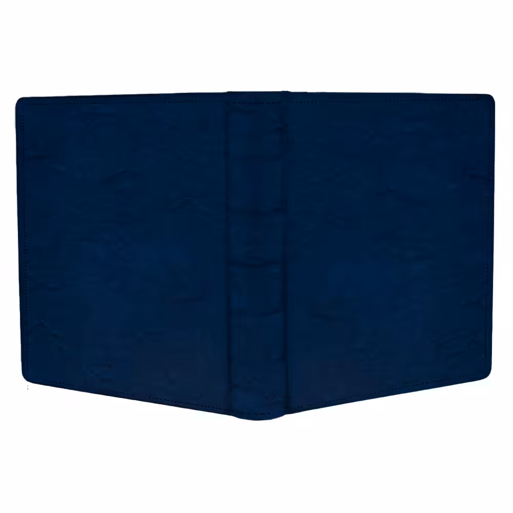 album do wklejania zdjęć, klasyczny | skóra galanteryjna | stylowy granat