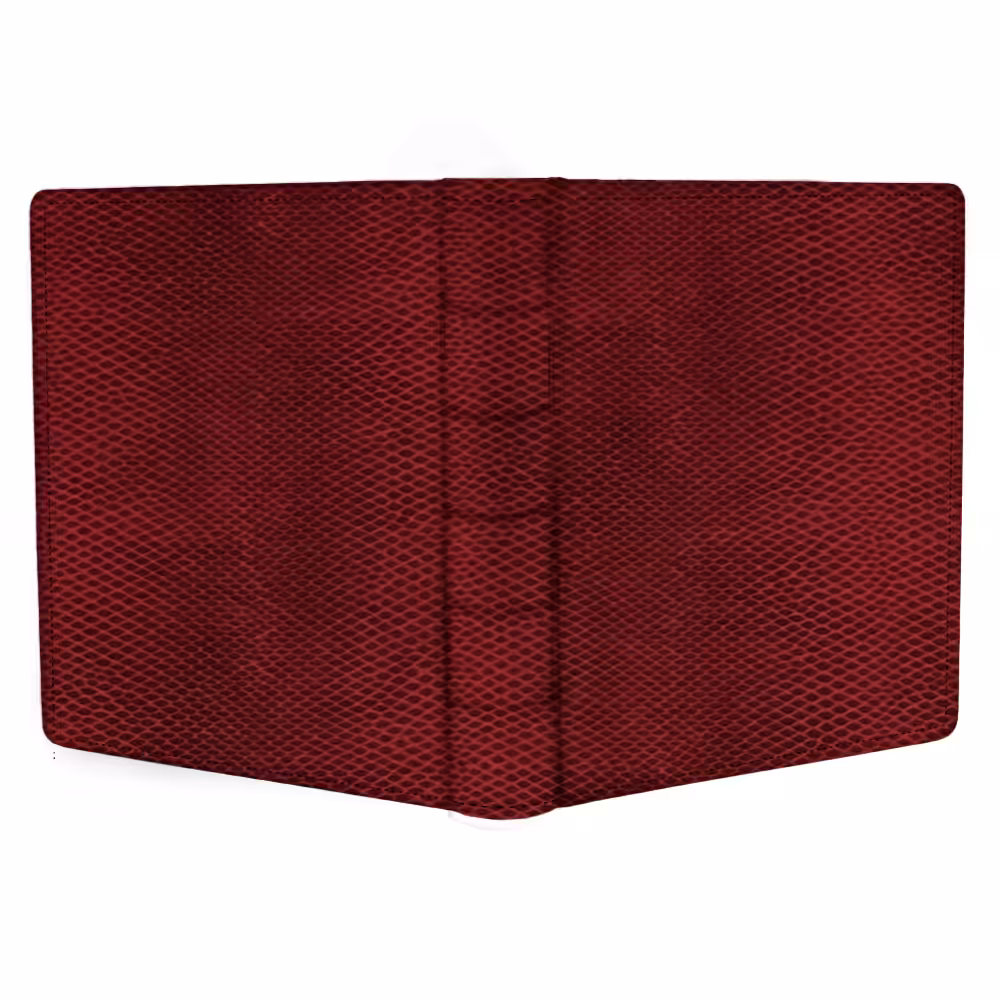 album do wklejania zdjęć, klasyczny | skóra galanteryjna | czerwona skóra węża