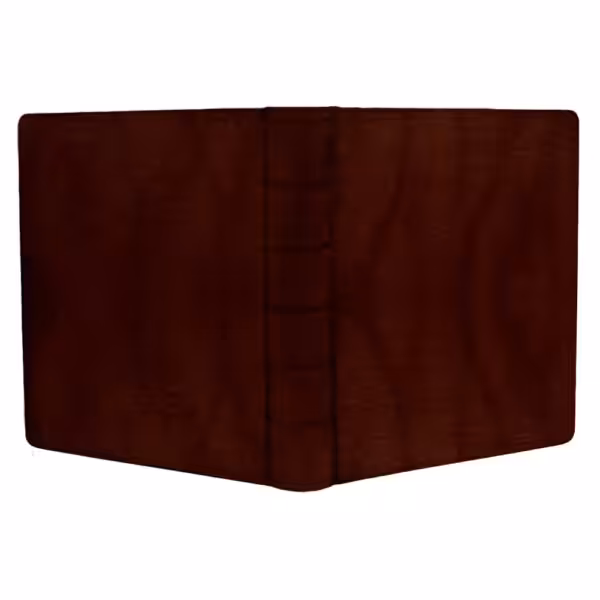 album do wklejania zdjęć, klasyczny | skóra galanteryjna | ciemny brąz