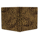 album do wklejania zdjęć, klasyczny | skóra galanteryjna | w panterkę