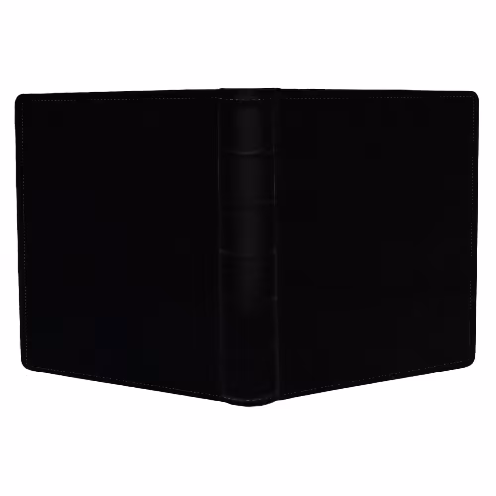 album do wklejania zdjęć, klasyczny | skóra galanteryjna | czarny